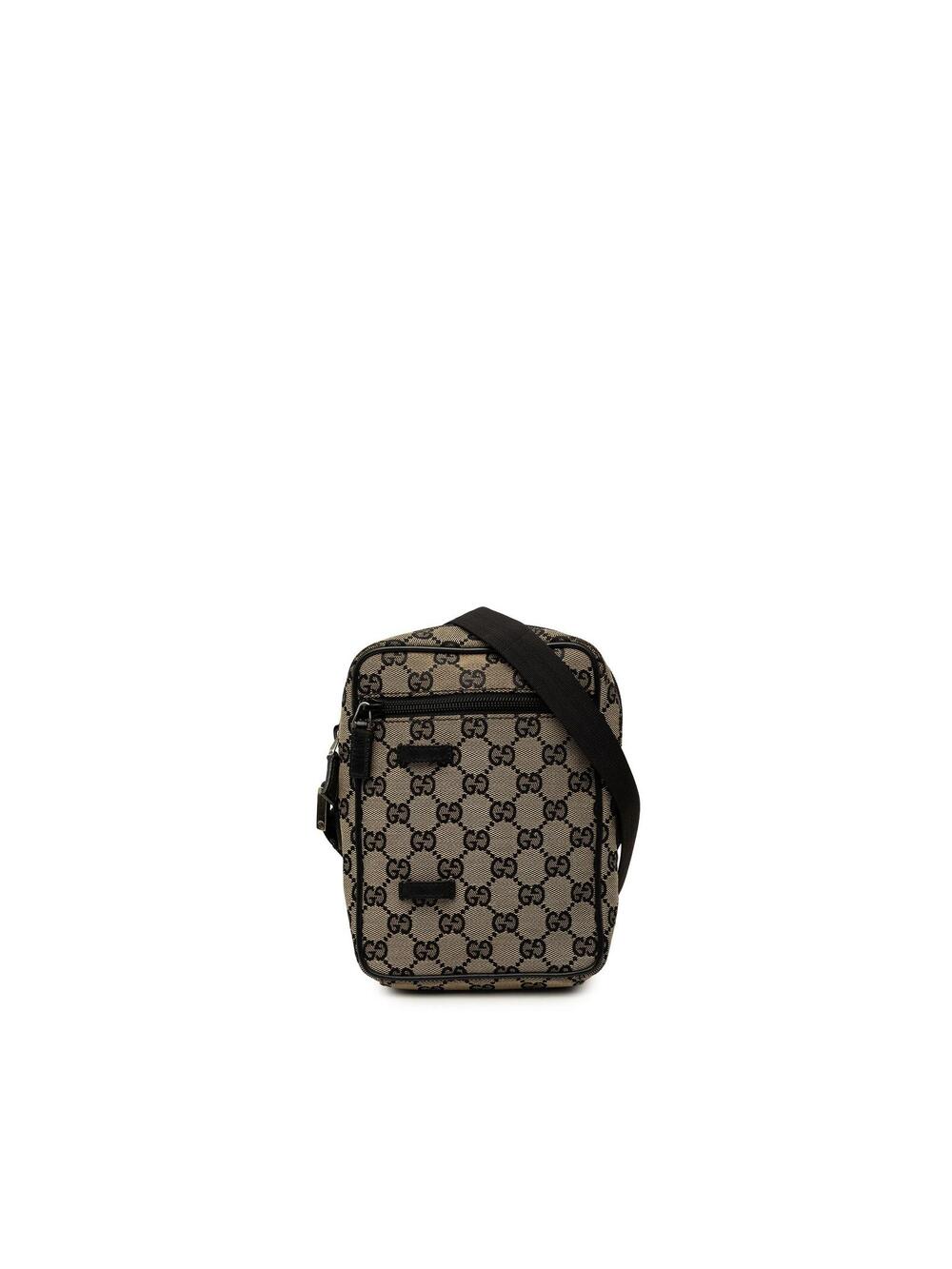 Gucci Gg Canvas Crossbody Pre-Loved Bag #344645G42B